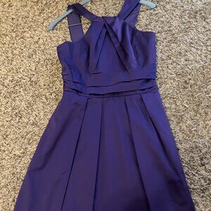 David's Bridal Y-Neck Dress